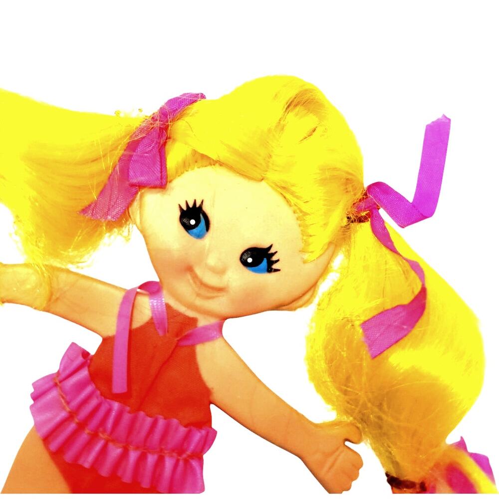 1970s Vintage Groovy Vibe Flatsy Mod Doll - Picture 7 of 7